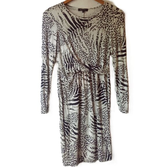 VGC Lafayette 148 Jersey Print Dress - Picture 1 of 5